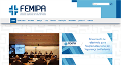 Desktop Screenshot of femipa.org.br